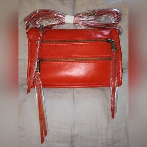 NWT HOBO Mission Leather Crossbody Bag in Rio